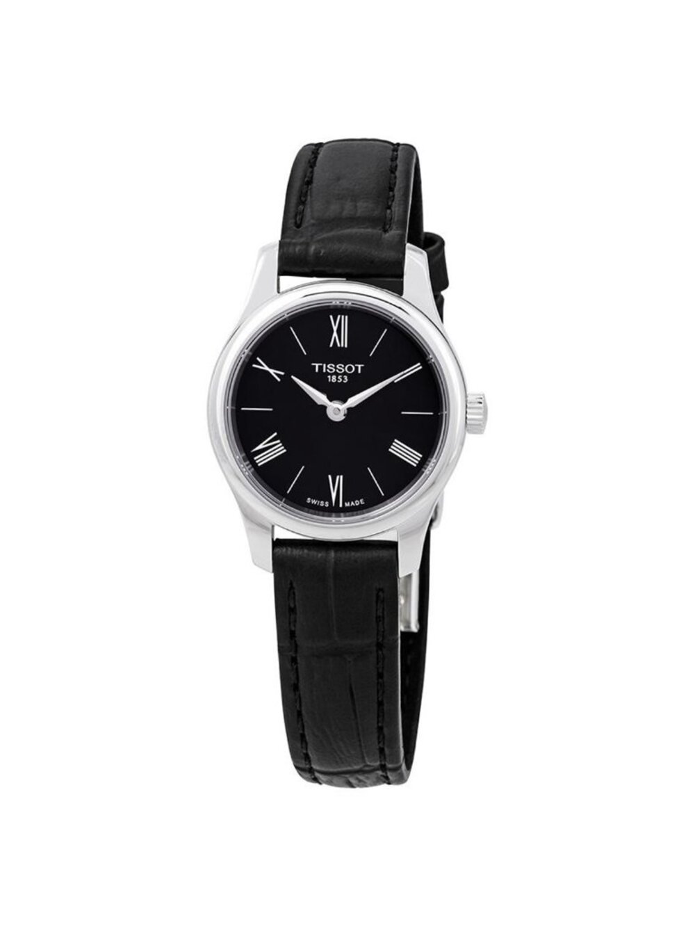 NWT Tissot Tradition 5.5 Black Dial Ladies Watch